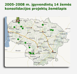 2005-2008 m. parengt ems konsolidacijos projekt emlapis